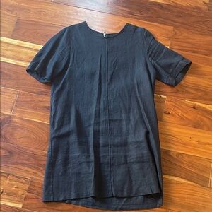 INDIBRAND Black Short Sleeve Dress